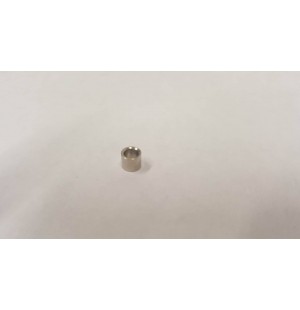 SPACER BRASS NICKEL 3MM HOLE ROUND 4MM
